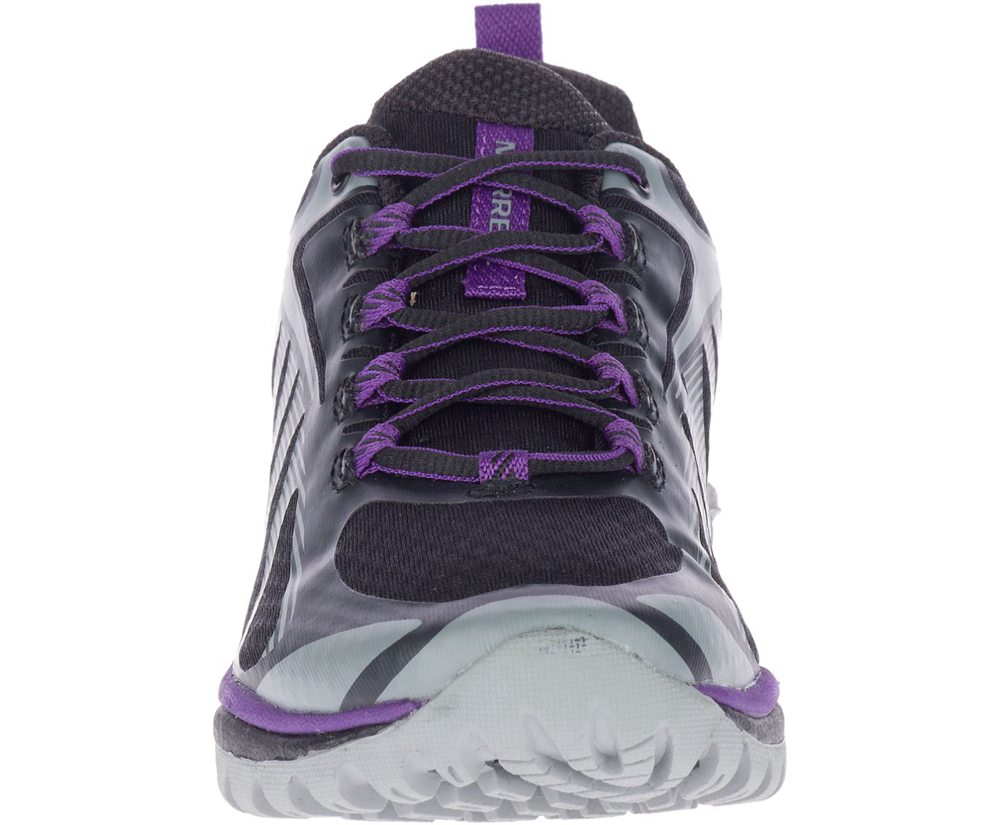 Merrell Hiking Shoes Black/Purple - Siren Edge 3 - Womens 39QPRNLUY